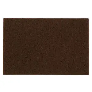[66261074000] 6 x 9 In. Bear-Tex Dark Tan Non-Woven Hand Pad Aluminum Oxide