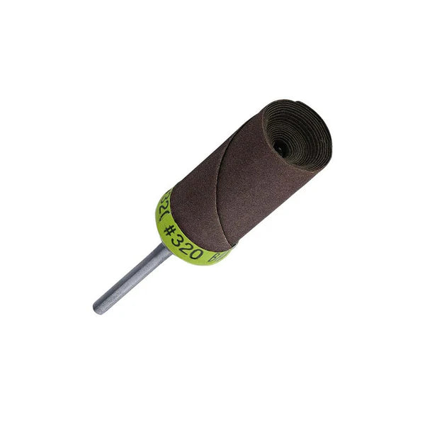 BananaSandpaper Rolls 320 Grit on 3/32" Shanks (Pkg. 10)