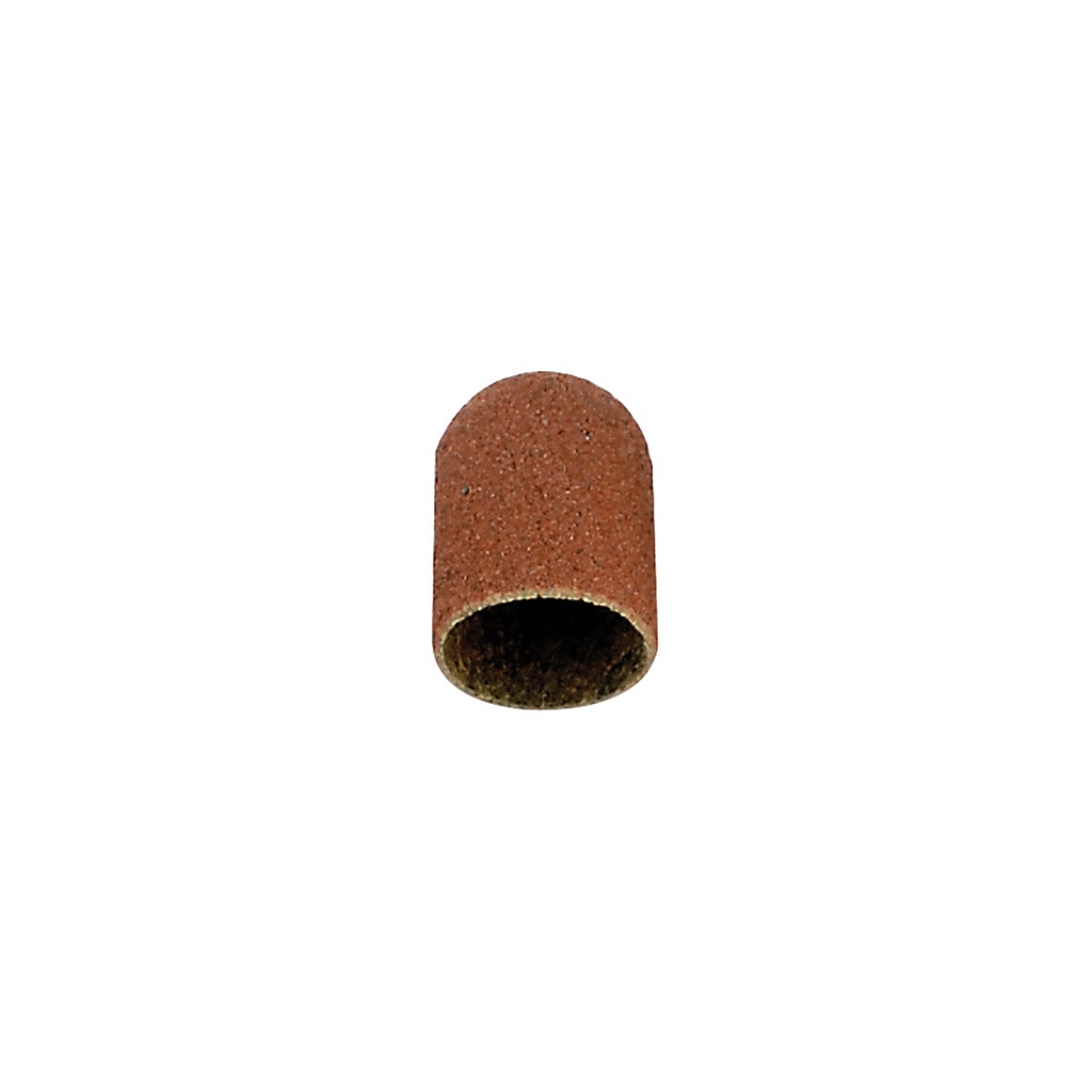 [104-1085] Abrasive Caps - Round Top 3/8" x 5/8", 280 Grit (Pkg. of 50)