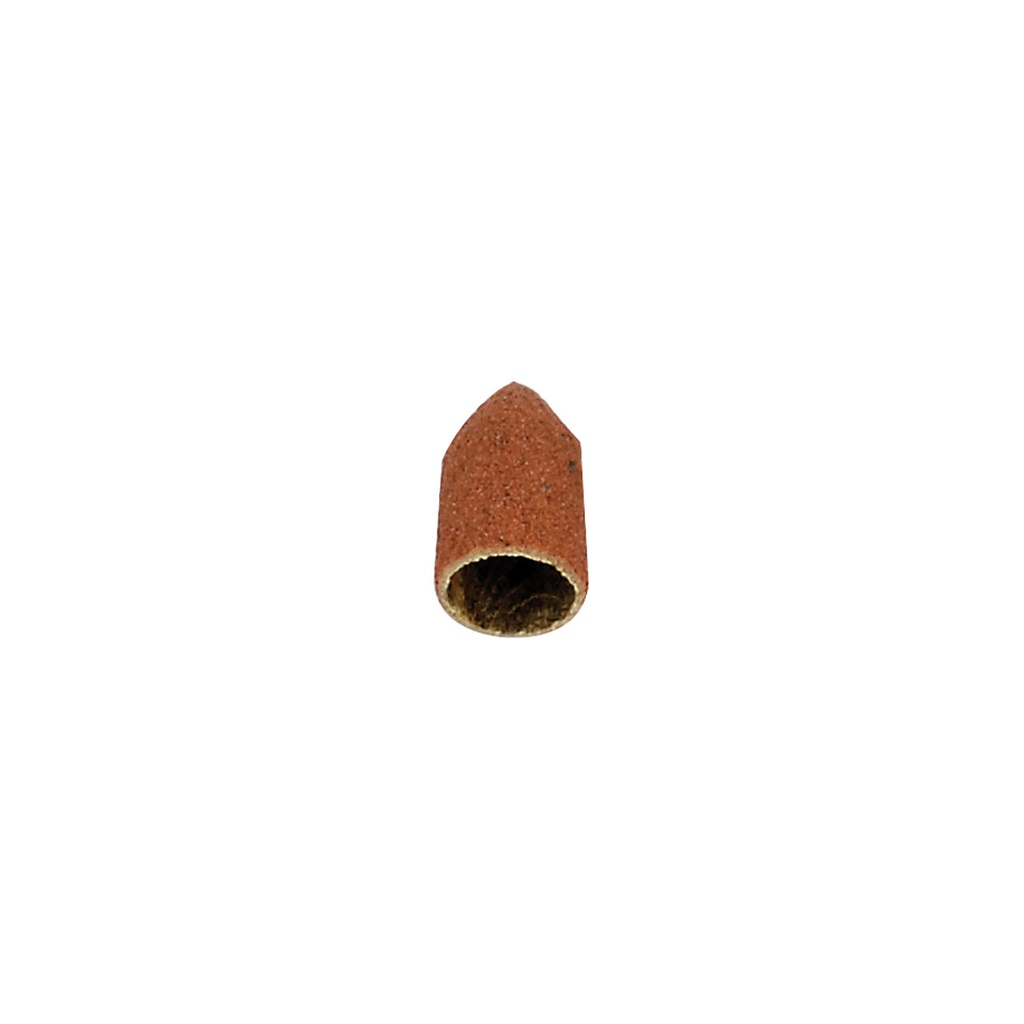 Abrasive Caps - Cone Top 9/32" x 1/2", 150 Grit (Pkg. of 50)