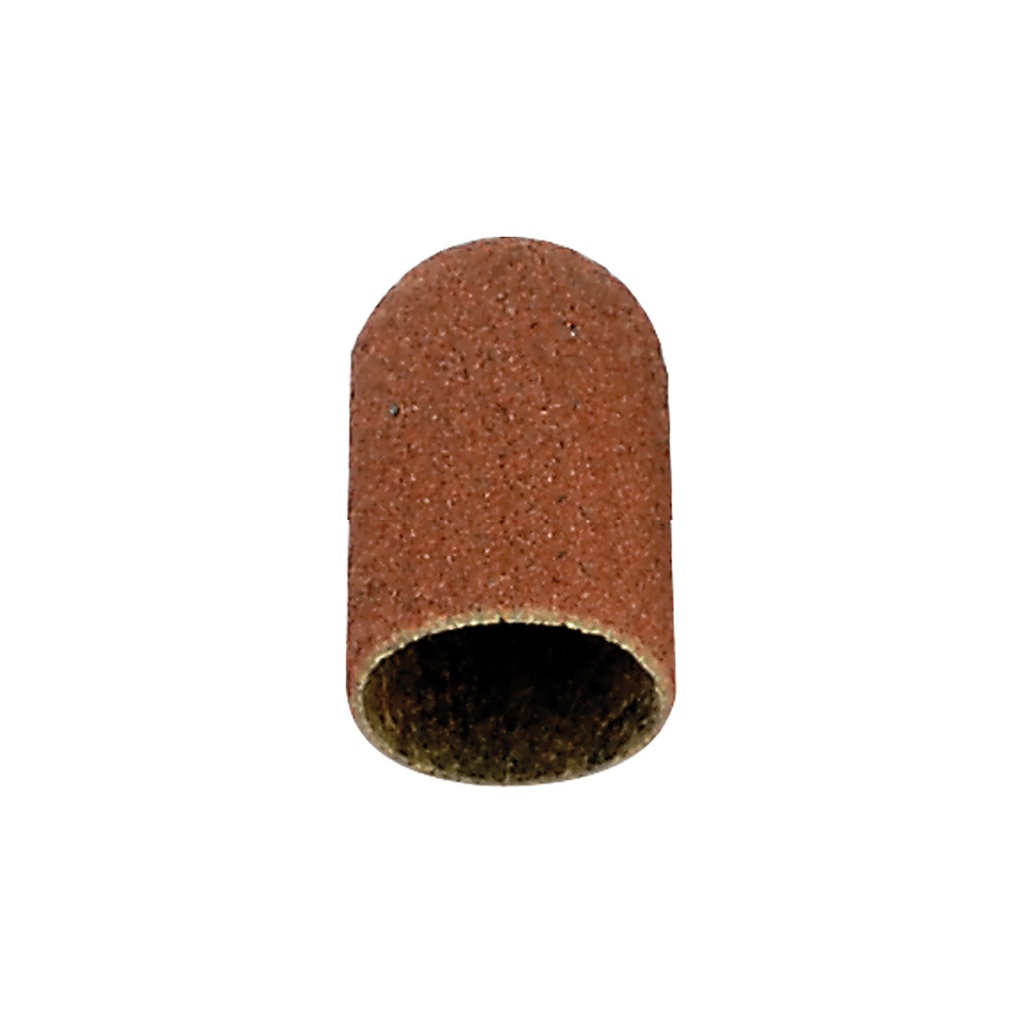 [104-1310] Abrasive Caps - Round Top 5/8" x 1", 150 Grit (Pkg. of 50)