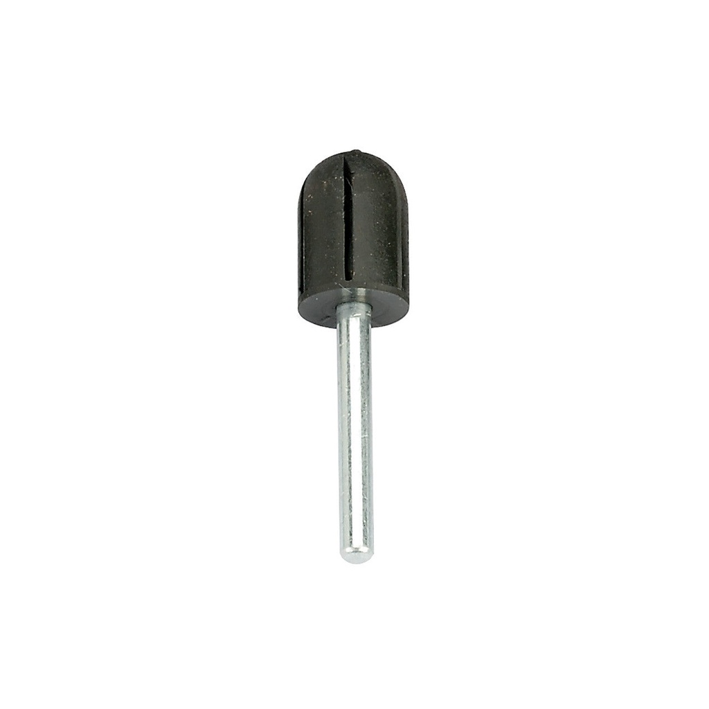 [104-1360] Abrasive Cap Holder - Round Top 1/2" x 11/16", 1/4" Shank