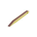 1/2" Yellow Belt Stick with a 400 Grit Belt