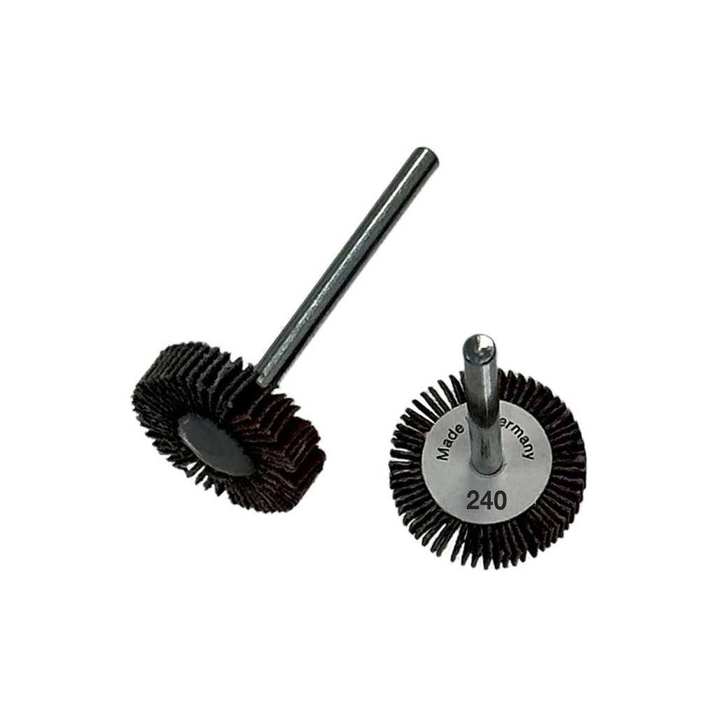 Flap Wheels, 1/8" Shank - 3/4" x 3/16", 240 Grit