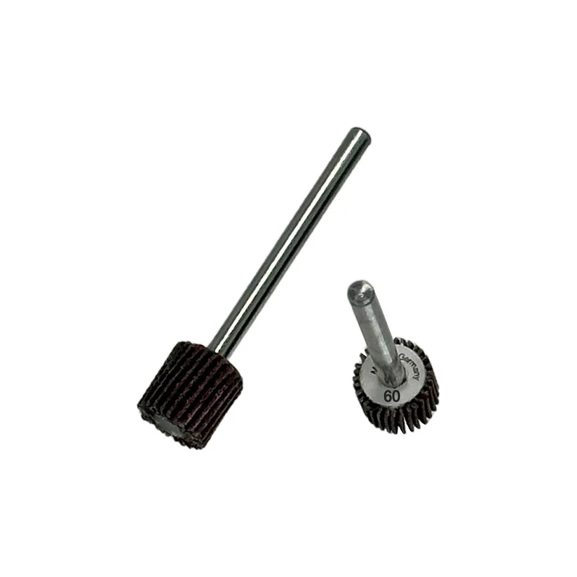 Flap Wheels, 1/8" Shank - 3/8" x 3/8", 60 Grit