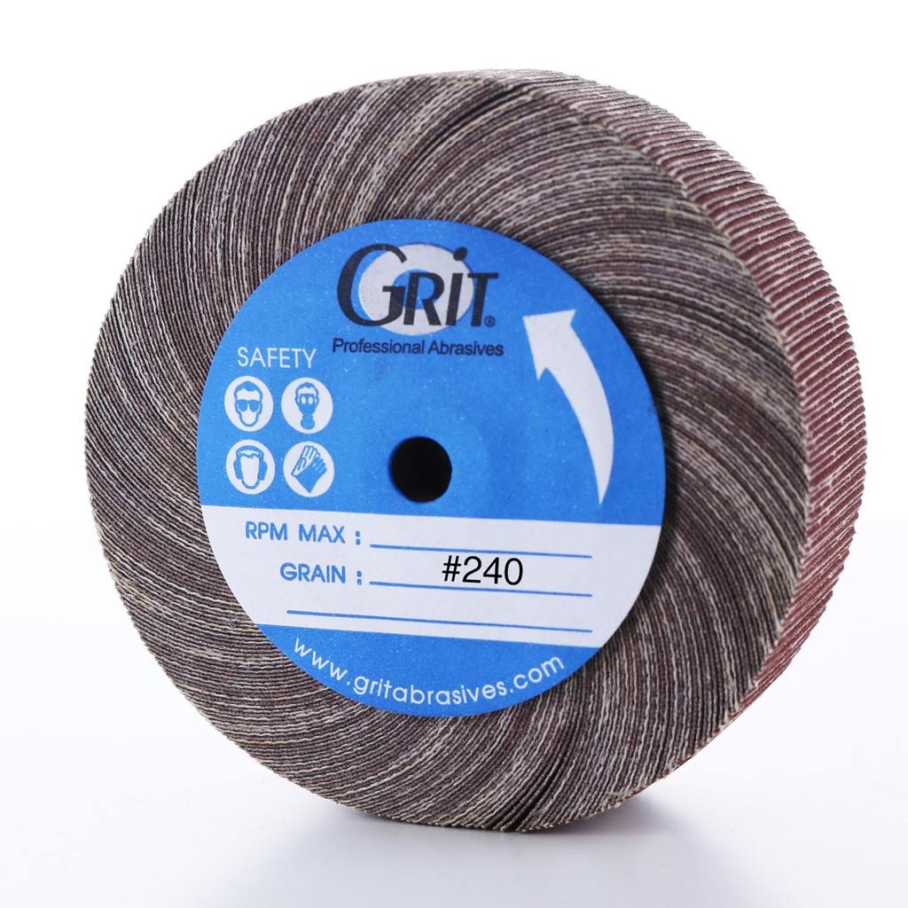 Cloth Flap Wheel 4" 240 Grit