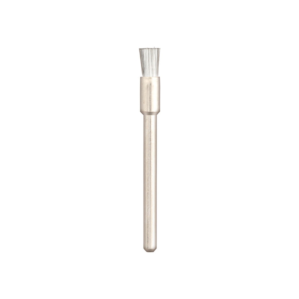 SUPRA® "ME" 879 Steel 1/4" Trim Straight End Brushes 1/8" Shank (Pkg. of 12)