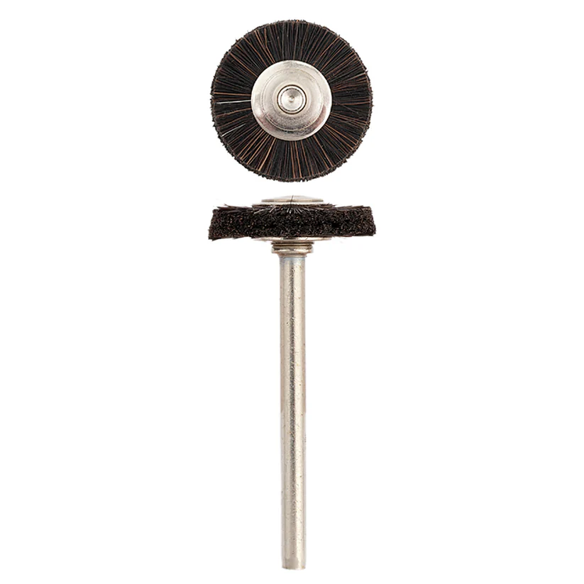 [112-7120] SUPRA® "MM" #712D Bristle Wheel Brushes (Pkg. of 12)