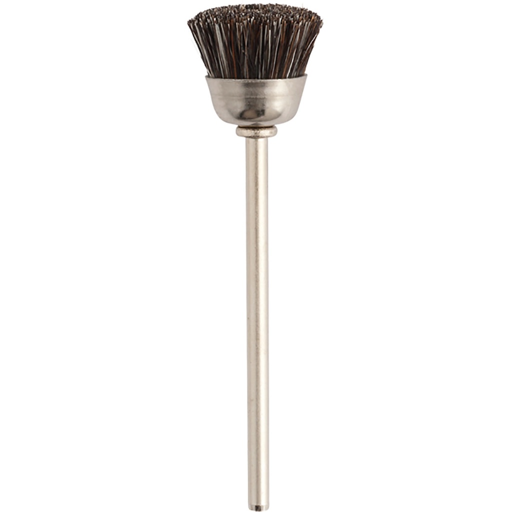 [112-7510] SUPRA® "MM" #751 Soft Bristle Cup Brushes 3/32" Shank (Pkg. of 12)