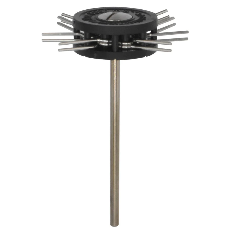 [113-1078] Mounted Texturing Wheel - 35x8mm, Extra-Coarse (Black)