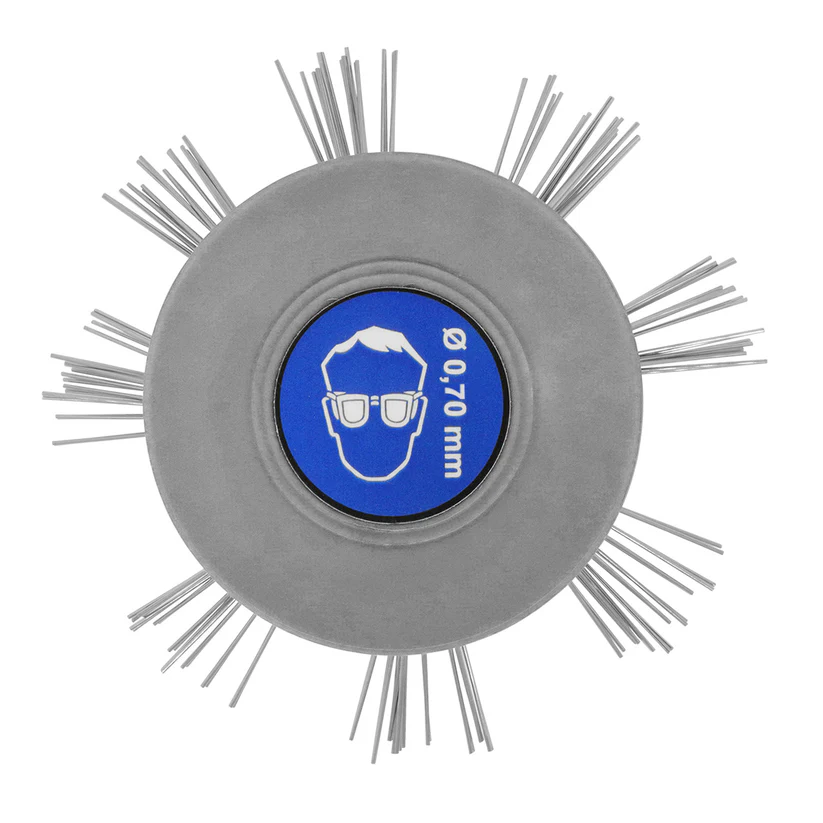 Unmounted Texturing Wheels 4" - Coarse (Gray)