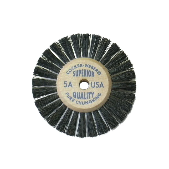 [115-1530] Cocker-Weber #5A Superior Wood Hub Wheel Brush - #53