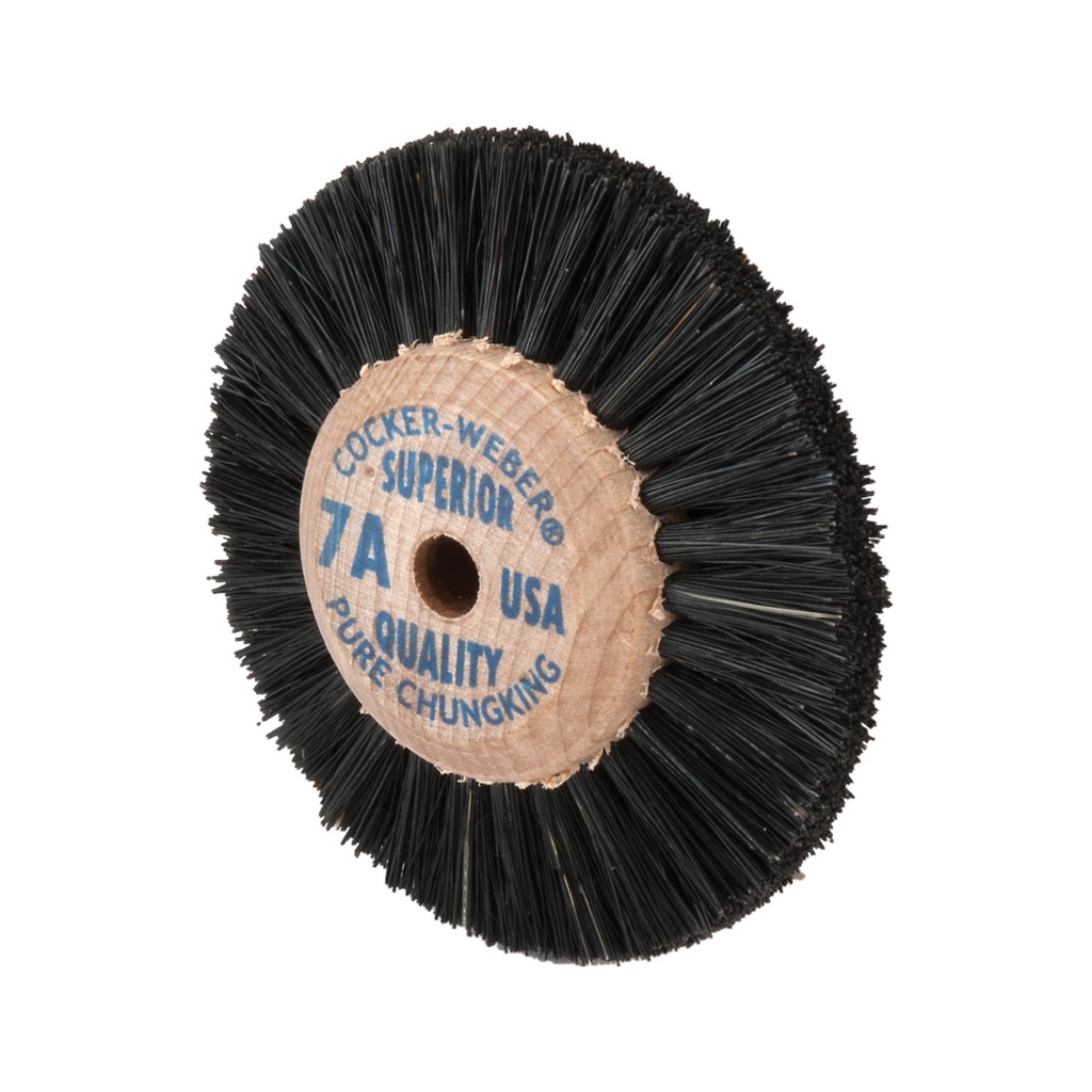[115-1560] Cocker-Weber #7A Superior Wood Hub Wheel Brush - #56