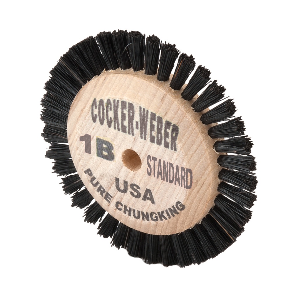 [115-1803] Cocker-Weber Econo E1-B Wood Hub Wheel Brush (Pkg. of 12)