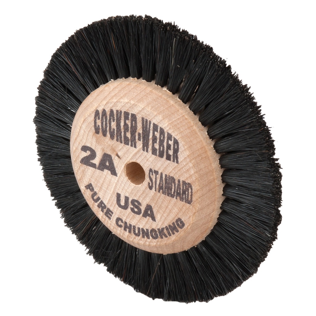 [115-1815] Cocker-Weber Econo 2A Wood Hub Wheel Brushes 73E  (Pkg. of 12)