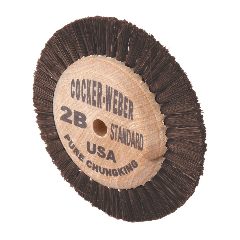 Cocker-Weber Econo 2B SC Wood Hub Wheel Brushes 73ESC  (Pkg. of 12)