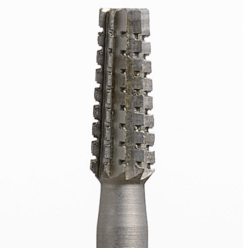Busch® Fig. 23 - 0.60mm Cross-Cut Square Cone Burs (Pkg. of 6)