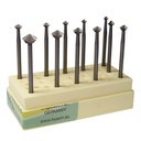 Busch® Fig 156c 031-070 Set of 11 Hart 90° Burs
