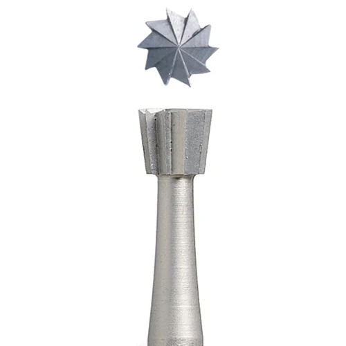 [122-0001] Busch® Fig. 3 - 0.90mm Inverted Cone Burs (Pkg. of 6)