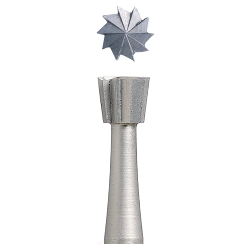 Busch® Fig. 3 - 0.80mm Inverted Cone Burs (Pkg. of 6)
