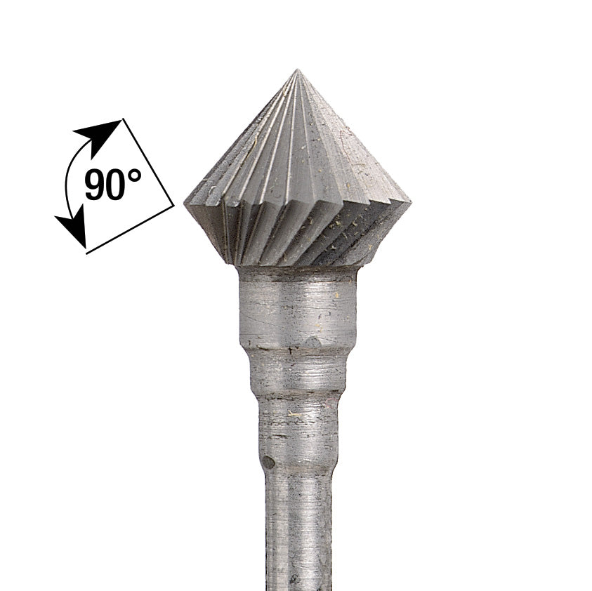 Jewelers Carbide Burs, 3/32" Shank - Bearing 5 (1.70mm)
