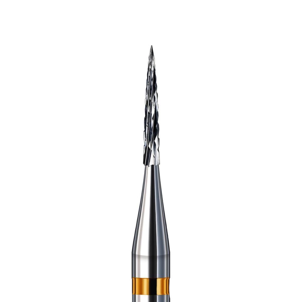 [125-5402] Busch® Fig.194AU 1.20mm Krause Flame Carbide Burs (Pkg. of 2)