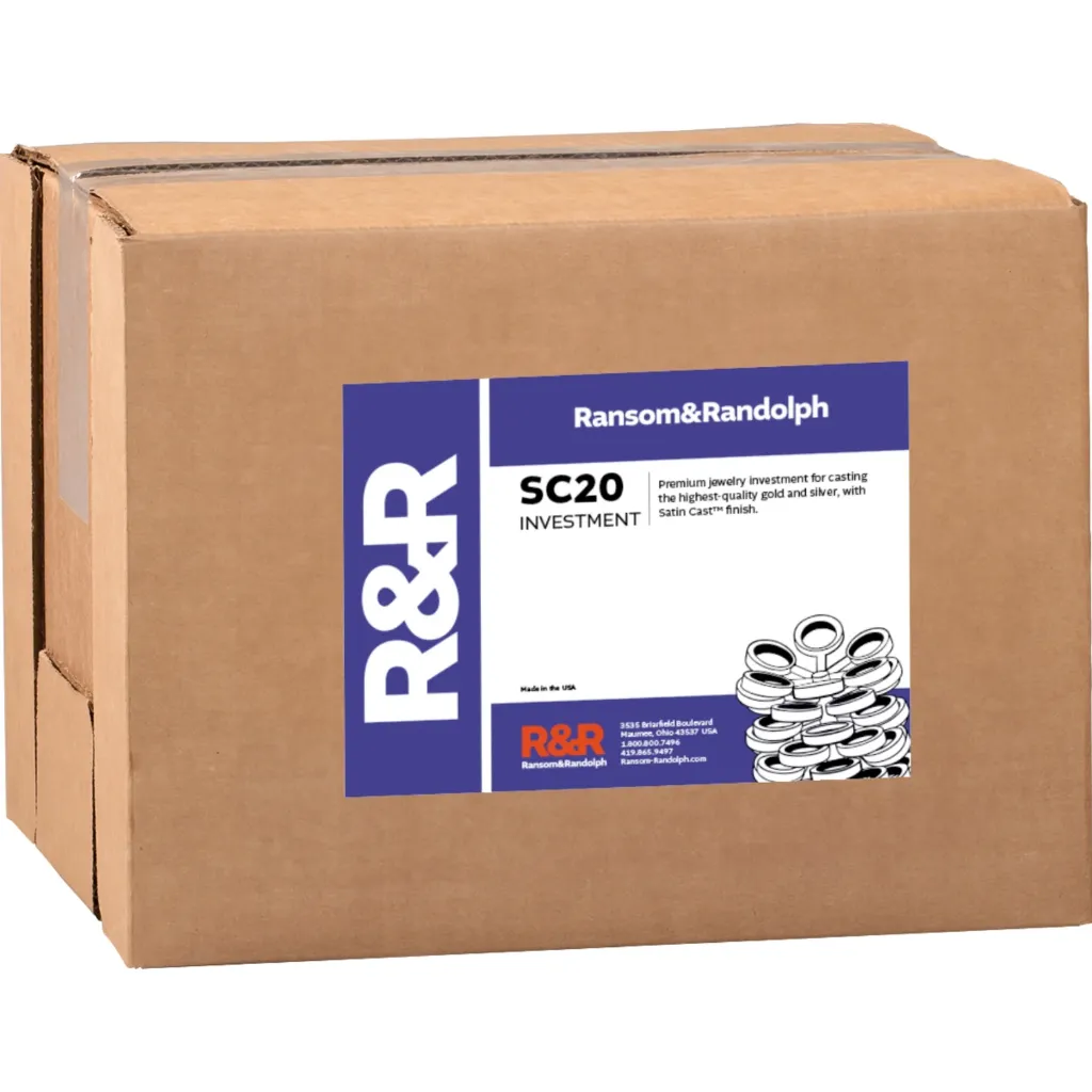 [260-4830] R&R® SC20 Investment 44LB/20Kg