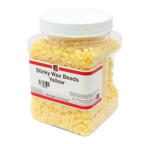 Sticky Wax Beads (Yellow) 1lb/0.45Kg