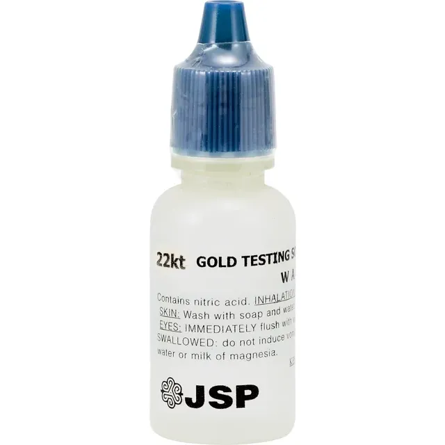 [813-1450] Gold Testing Acid Solution - 22K (BLUE CAP)