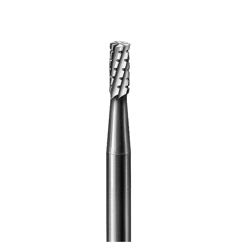 [126-5570] Busch® Fig. 21 1.00mm Cylinder Square Cross Cut Super Carbide Bur