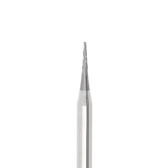 [127-1615] Komet Burs - Carbide Tapered Round Slim Staggered Cut, Fig. H23RSE - 1.00mm (Pkg. of 5)