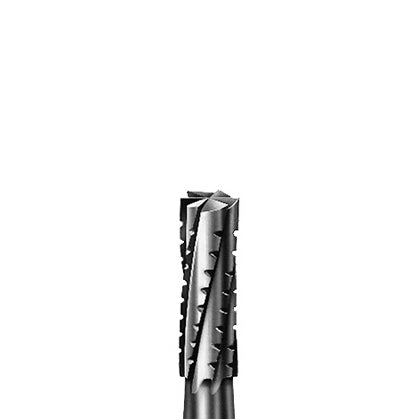 Komet Burs - Carbide Cylinder Cross Cut, Fig. H31 - 1.20mm (Pkg. of 5)