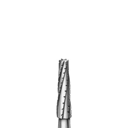 Komet Burs - Carbide Tapered Long Cross Cut, Fig. H33L - 1.20mm (Pkg. of 5)