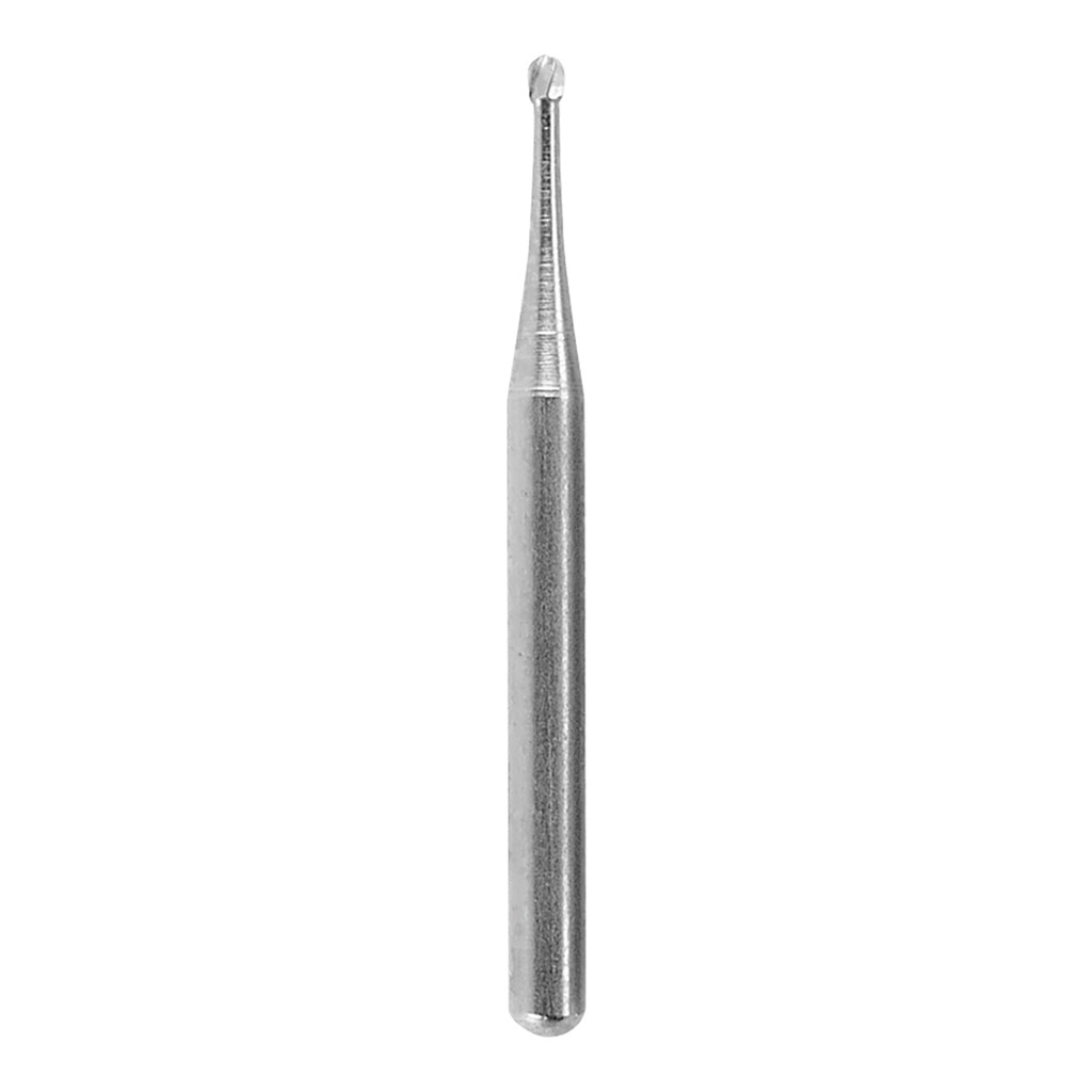 Round 1.60mm Carbide Friction Grip Bur 1/16" Shank
