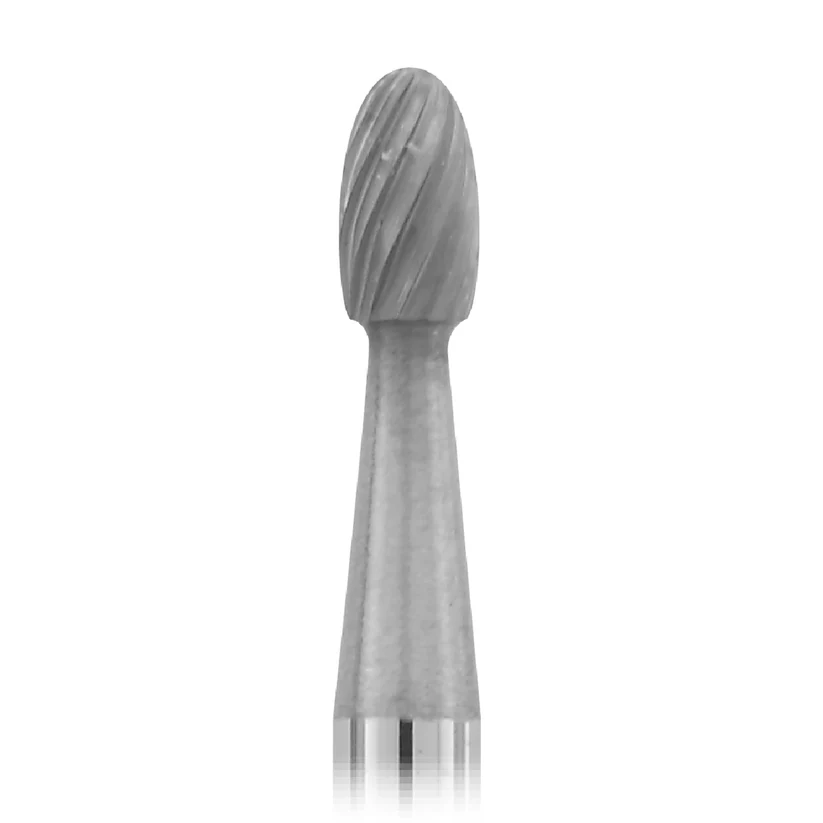 1-1/2" Solid Carbide Burs - 1/8" Shank, 1/8" x 7/32" Plain Cut