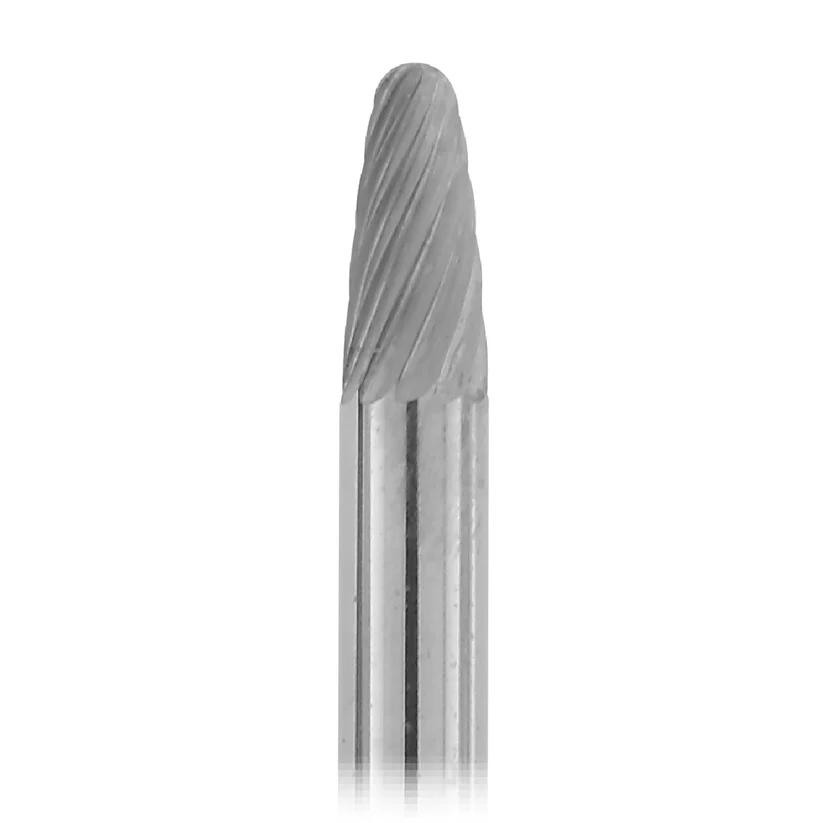 [129-1105] 1-1/2" Solid Carbide Burs - 1/8" Shank, 1/8" x 1/4" Double Cut