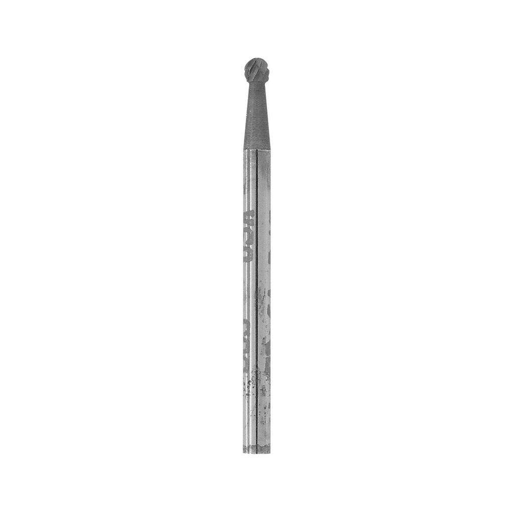 1-1/4" Solid Carbide Burs - 3/32" Shank, 3/32" Round Double Cut