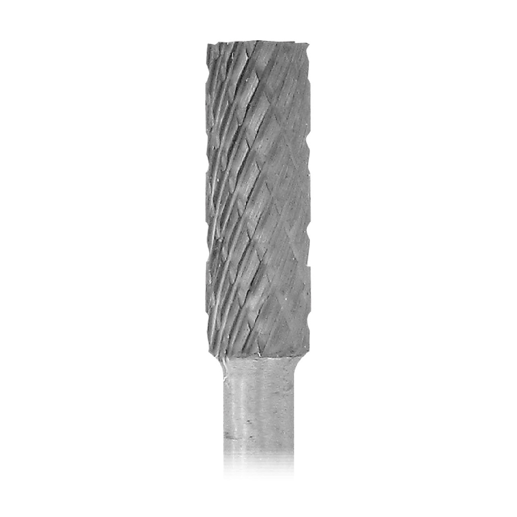 1-1/2" Solid Carbide Burs - 1/8" Shank, 3/16" x 1/2", Plain Cut, Cylinder