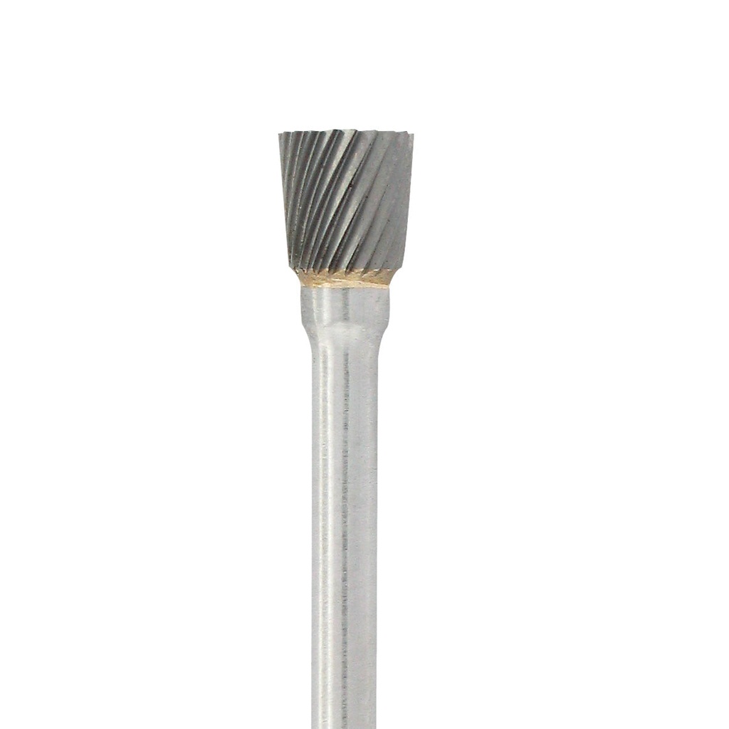 [129-1830] Carbide Head Burs - 1/8" Shank, 1/4" x 1/4" Plain Cut