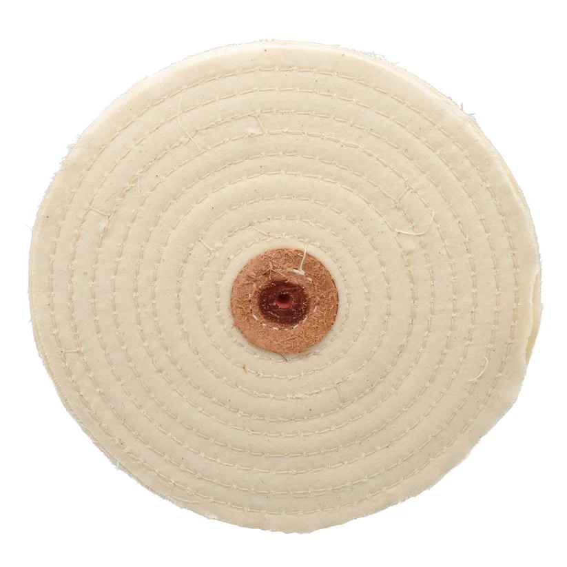 Razor-Edge 6" White Muslin 80/80 Thread Count