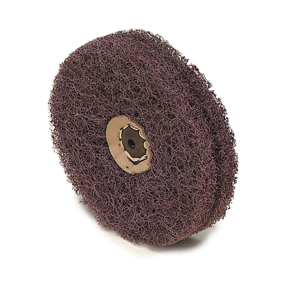 4" Satin Finish Buffs - 2-ply, Medium