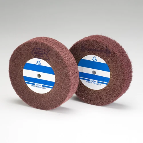 4" Satin Flap Wheels - Very Fine