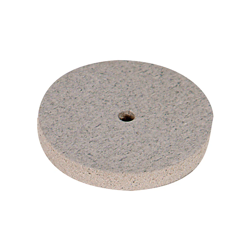 Dedeco® Traditional White 7/8" Square-Edge Wheels (Box of 100)