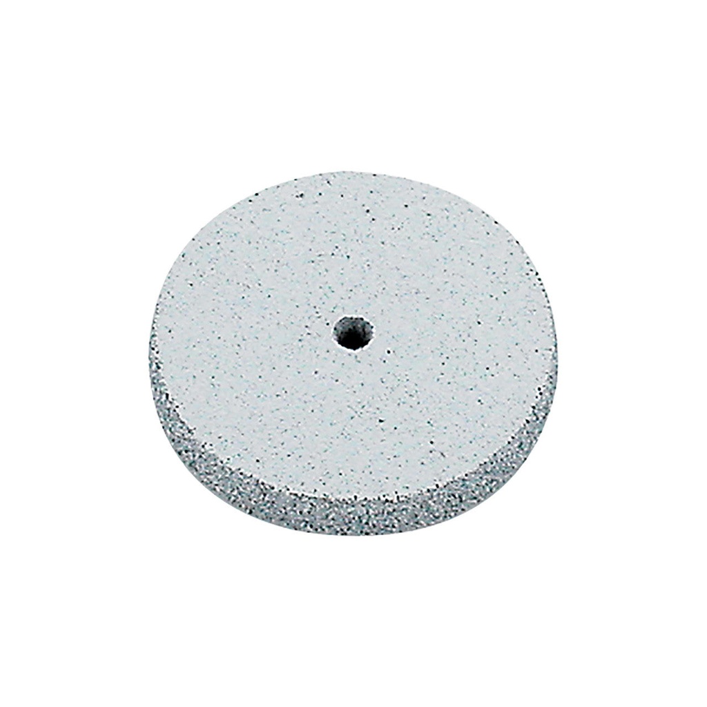 [145-0115] White 7/8" Square-Edge Silicone Wheels (Box of 100)