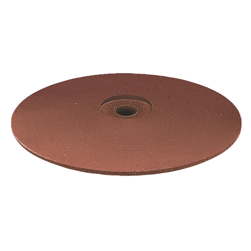EVE® Poly Polishers EVEFLEX 7/8" Knife Edge Wheel Reddish Brown Medium Grit (Pkg. of 10)