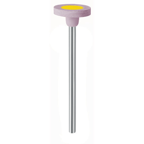 EVE® Diapol® Pink X-Fine Mounted Square Edge Wheel 11x2mm (Pkg. of 10)