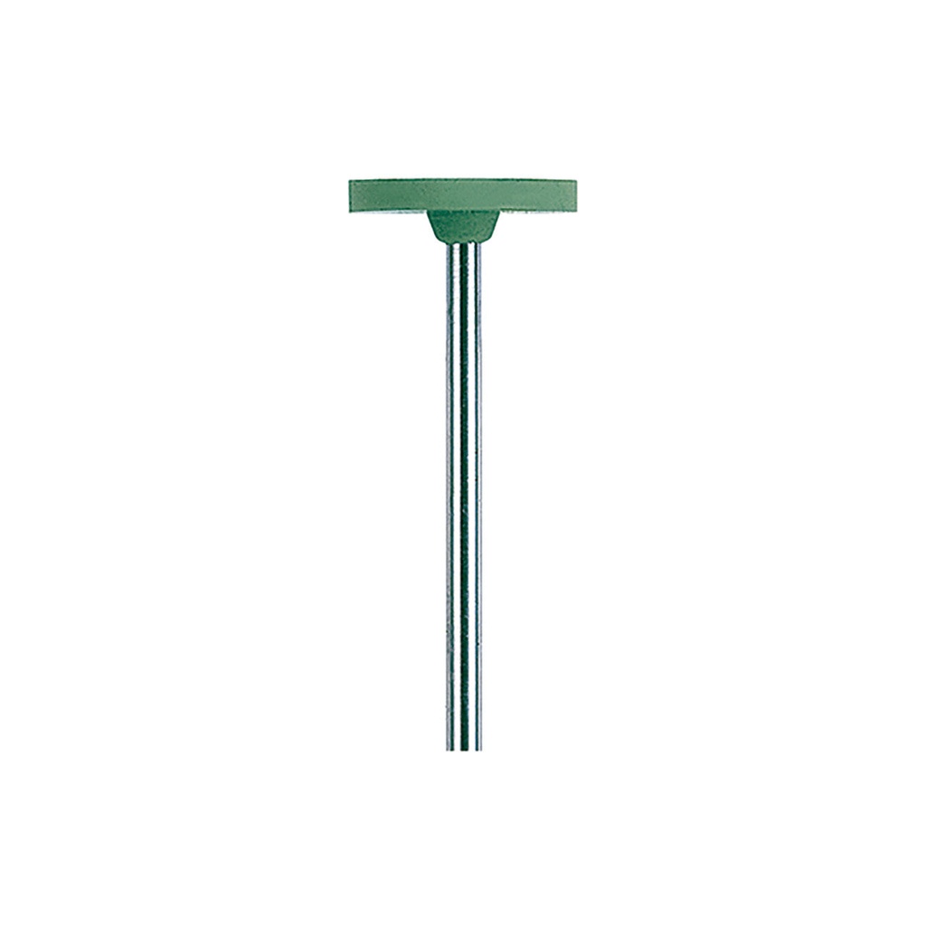 Edenta TopStar Polishers - Green Knife-Edge Mounted Wheel (Pkg. of 10)