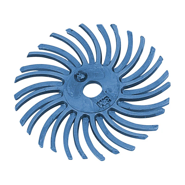 3M™ Radial Bristle Discs - 1" Blue 400 Grit