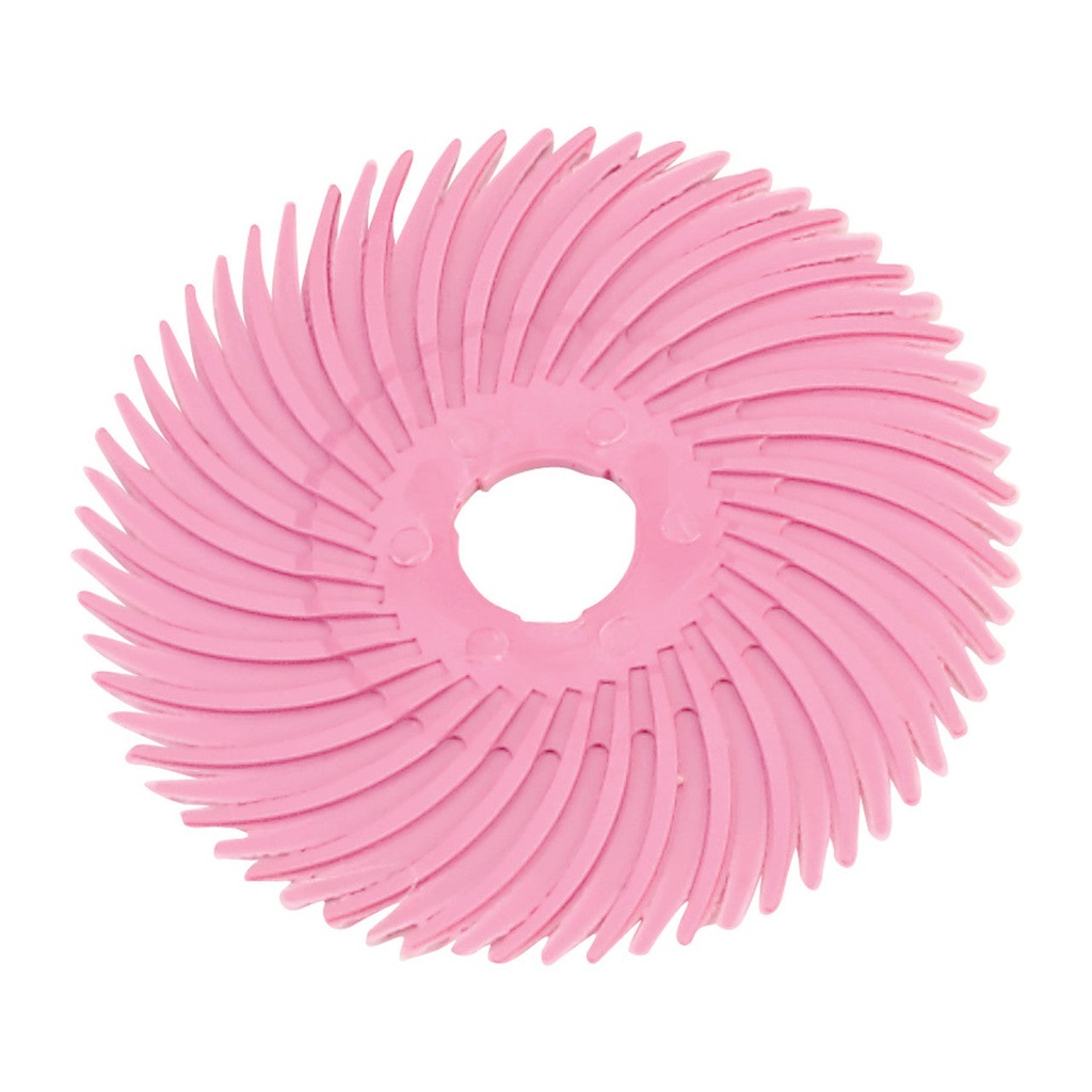 3M™ Radial Bristle Discs 2" (Pkg. of 10) - 2" Pink (Pumice)