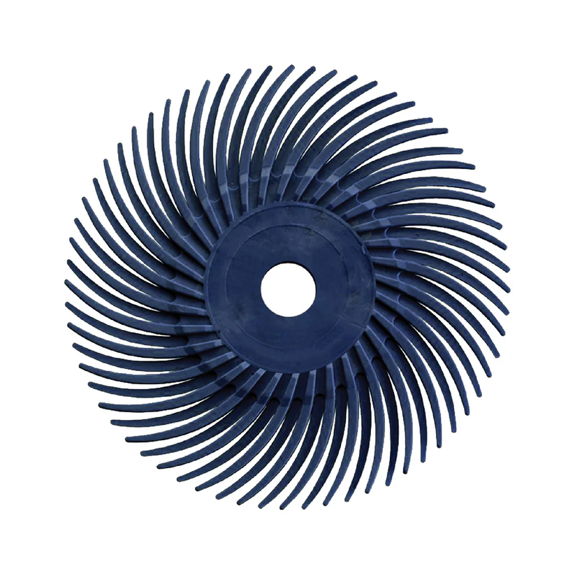 Dedeco® SUNBURST® Radial Discs - 3" (3/8" Center Hole) - 400 grit (Pkg. of 12)